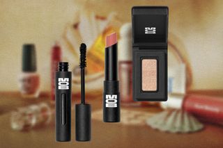 Image may contain: Cosmetics, Lipstick, Brush, Device, and Tool
