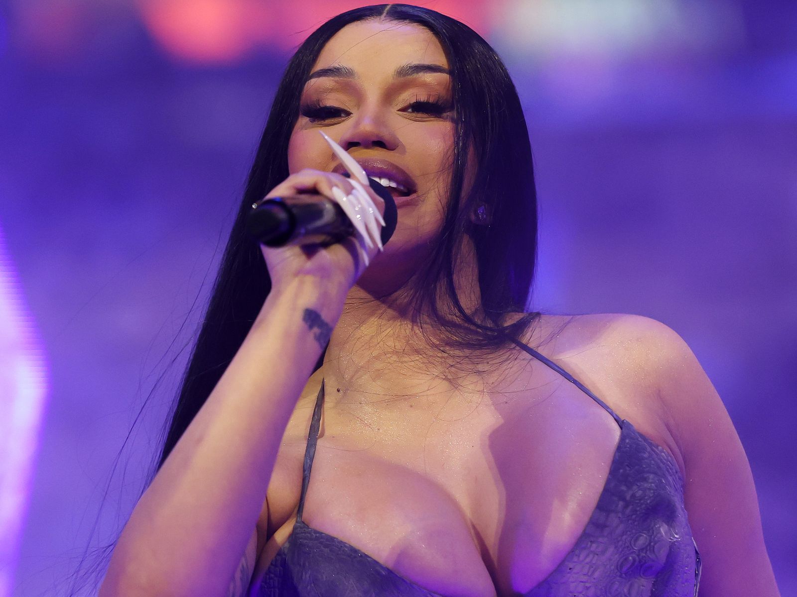 Cardi B's NBA Finals Performance Included Some of Her Longest Hair Ever