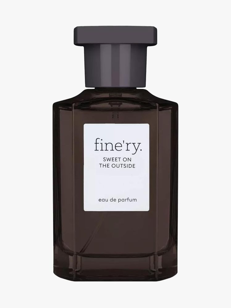 Fine'ry Sweet on the Outside Eau de Parfum in branded component on a light gray background