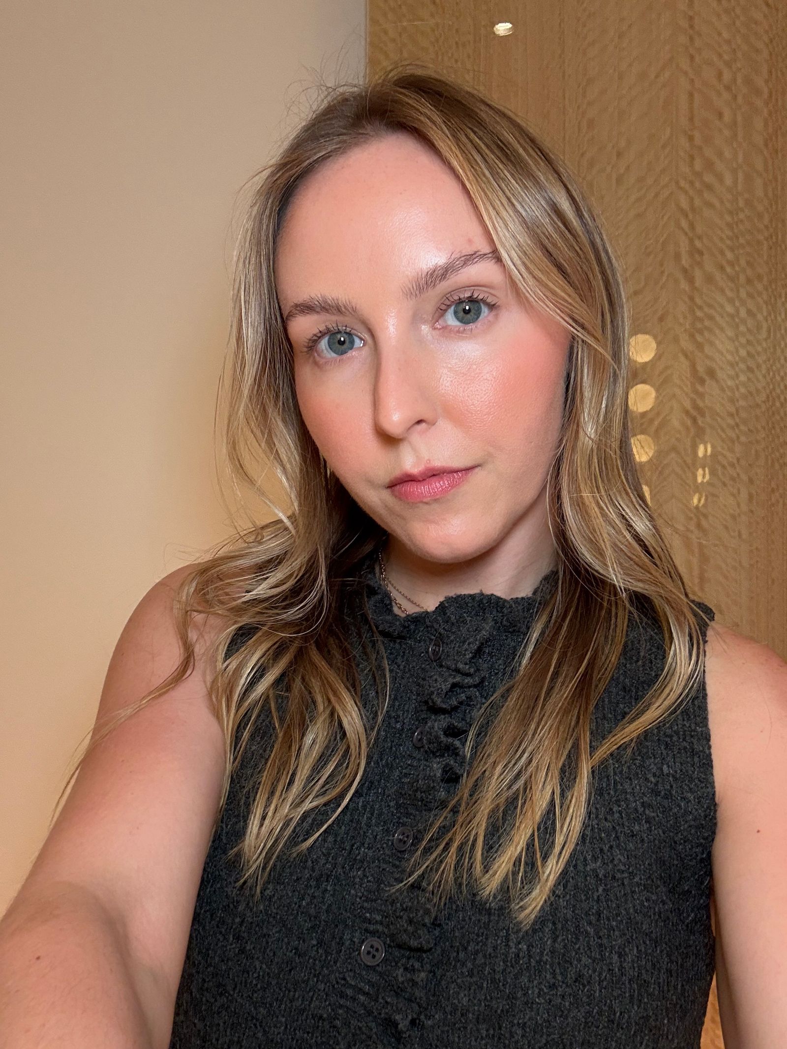 selfie of allure beauty director sarah kinonen
