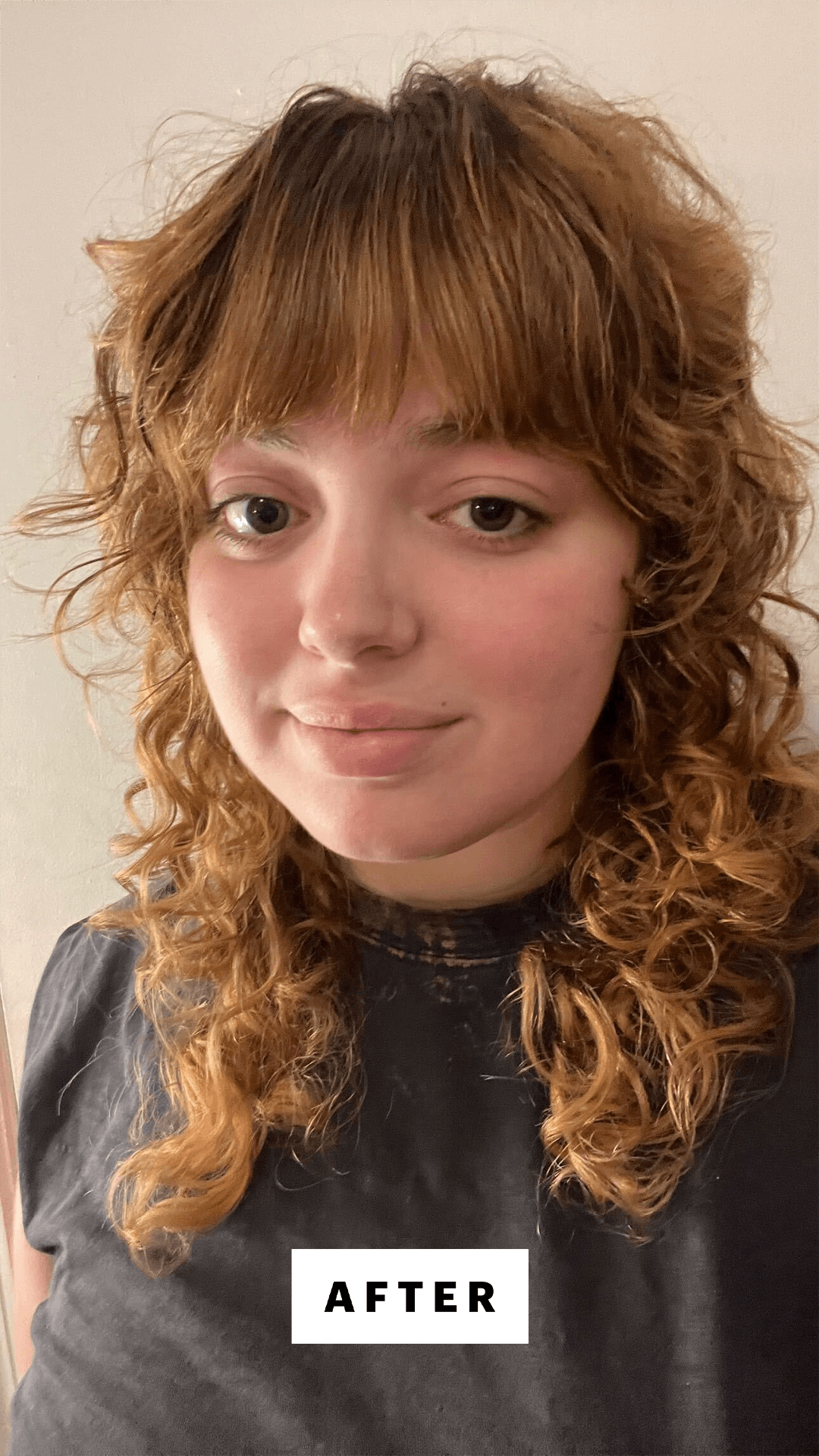 Hoffmann after using the InfinitiPro by Conair SmoothWrap Hair Dryer